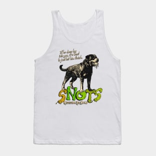 Snots the Mississippi Leg Hound - Christmas Vacation Tank Top